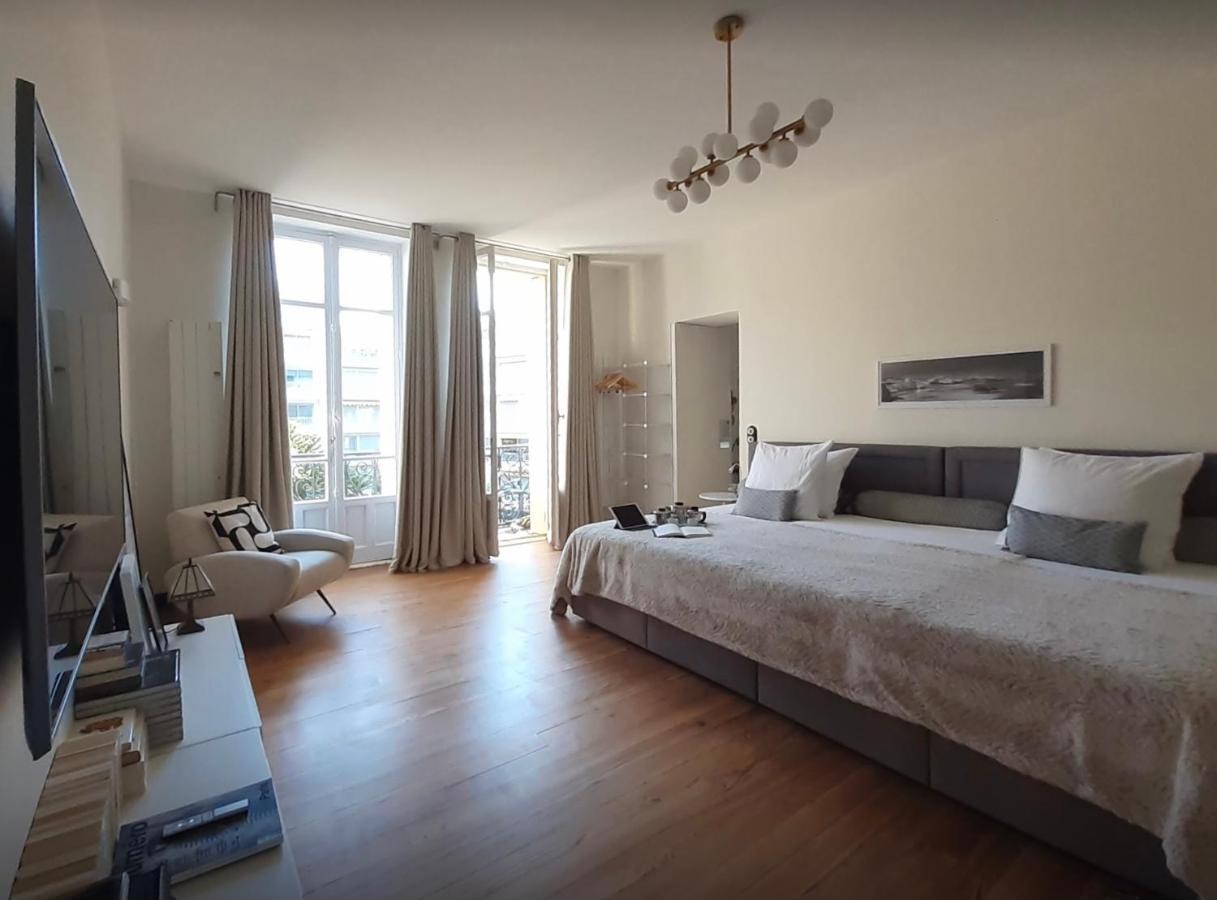 Sublime Appartement Centre, Parc Et Parking Biarritz Buitenkant foto